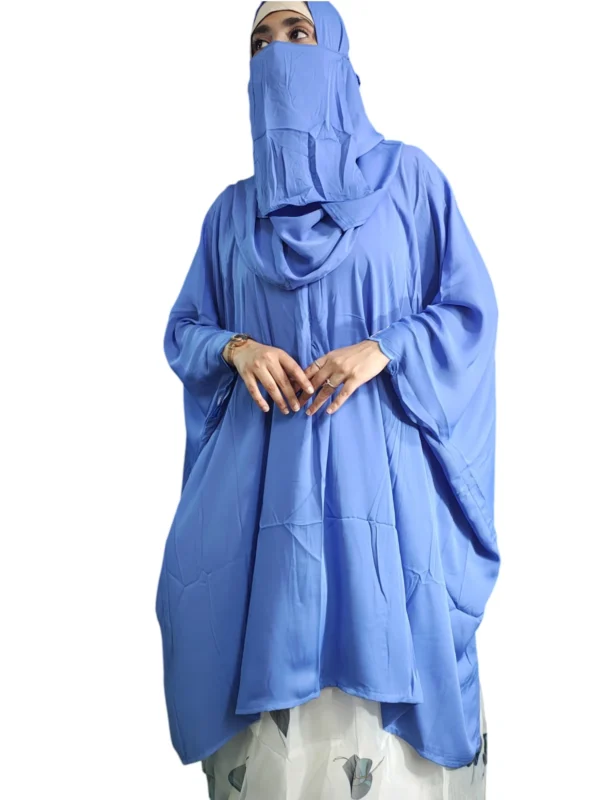 Sky Blue Burkha - Image 5