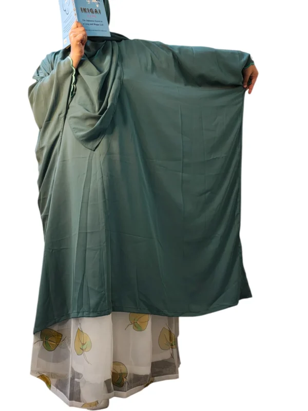 Olive Classic Burka - Image 2