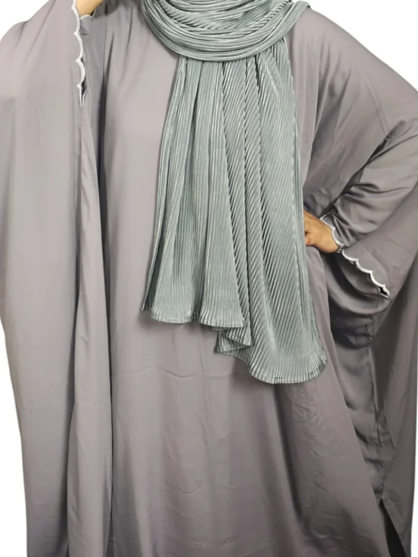 Pearl Pink Burkha - Image 4